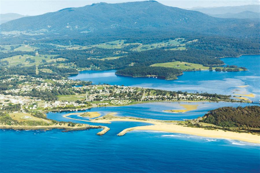 Narooma Shopping Centre Narooma and Montague Island