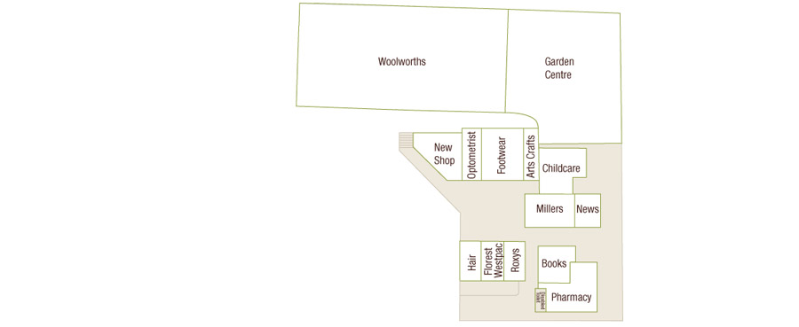 centre map upper floor